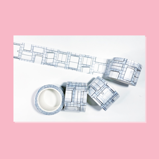 Noted Blueprint Washi Tape